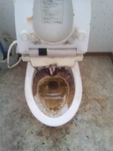トイレ掃除　ハウスクリーニング　広島　クリーン急便
