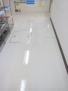 床洗浄ワックス　広島