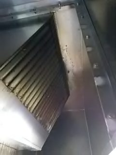 店舗 厨房クリーニング　広島　クリーン急便　換気扇レンジフードクリーニング