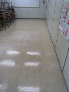 床洗浄ワックス 広島