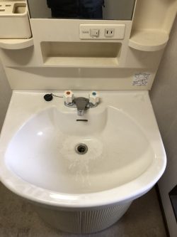 ハウスクリーニング　広島　洗面所